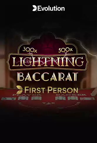 First Person Lightning Baccarat
