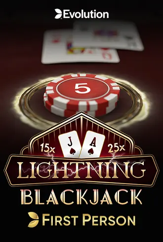 First Person Lightning Blackjack