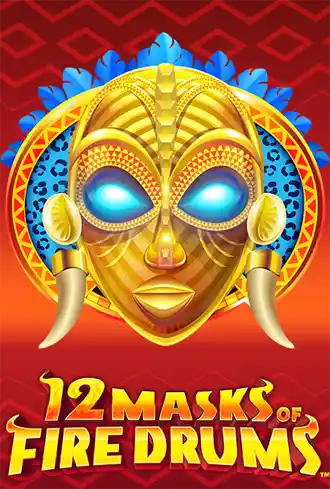 12 Masks of Fire Drums