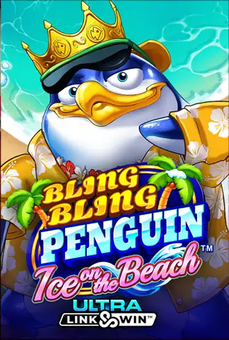 Bling Bling Penguin: Ice On The Beach