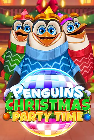 Penguins Christmas Party Time