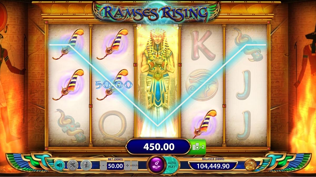 Ramses Rising Slot Machine - Jogar Grátis