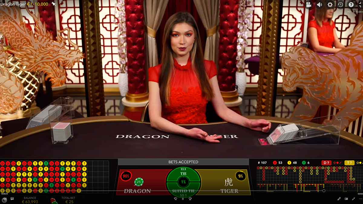 Dragon Tiger  Jogue Slots e Cassino ao Vivo na KTO