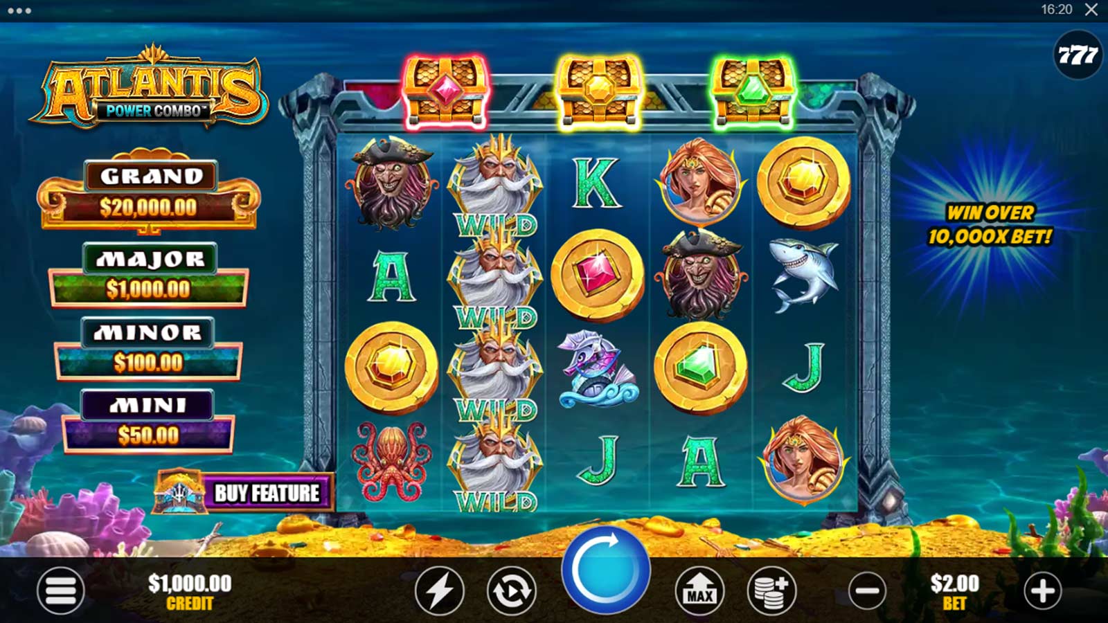 Atlantis Power Combo - LVBet.com