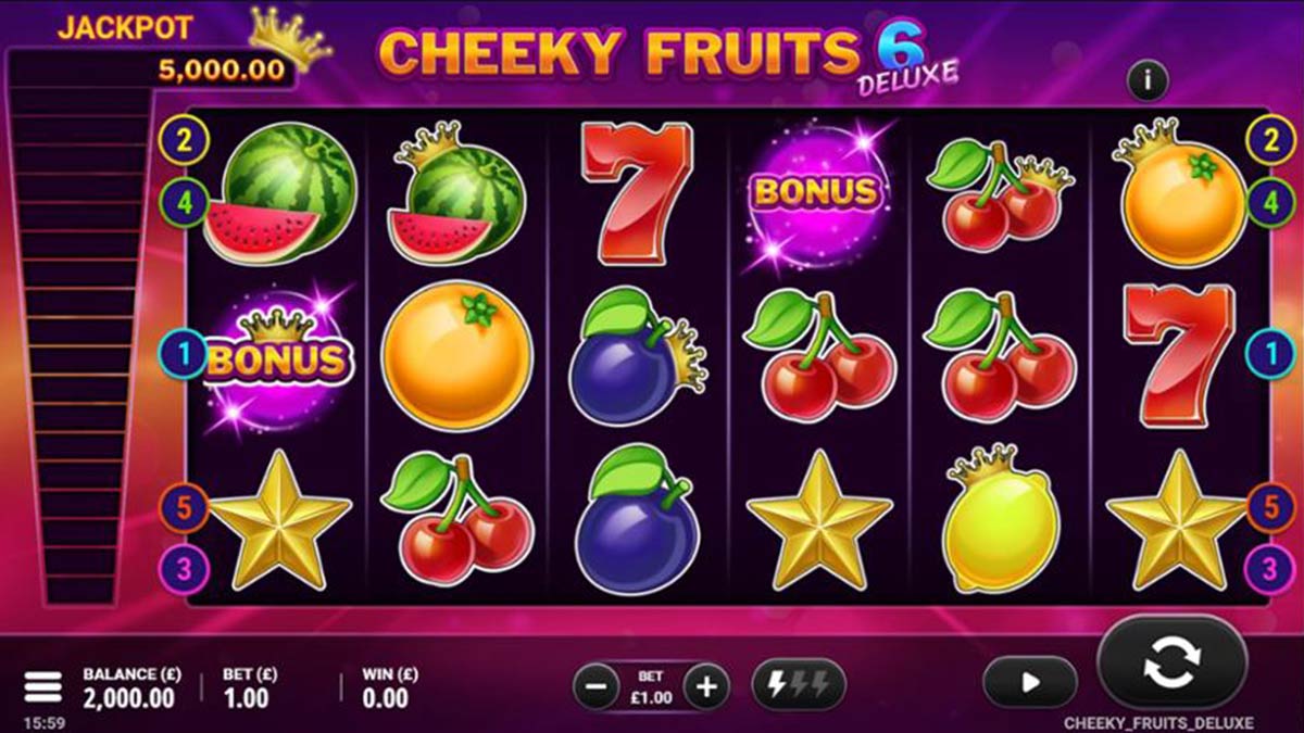 Cheeky Fruits 6 Deluxe - Lvbet.com