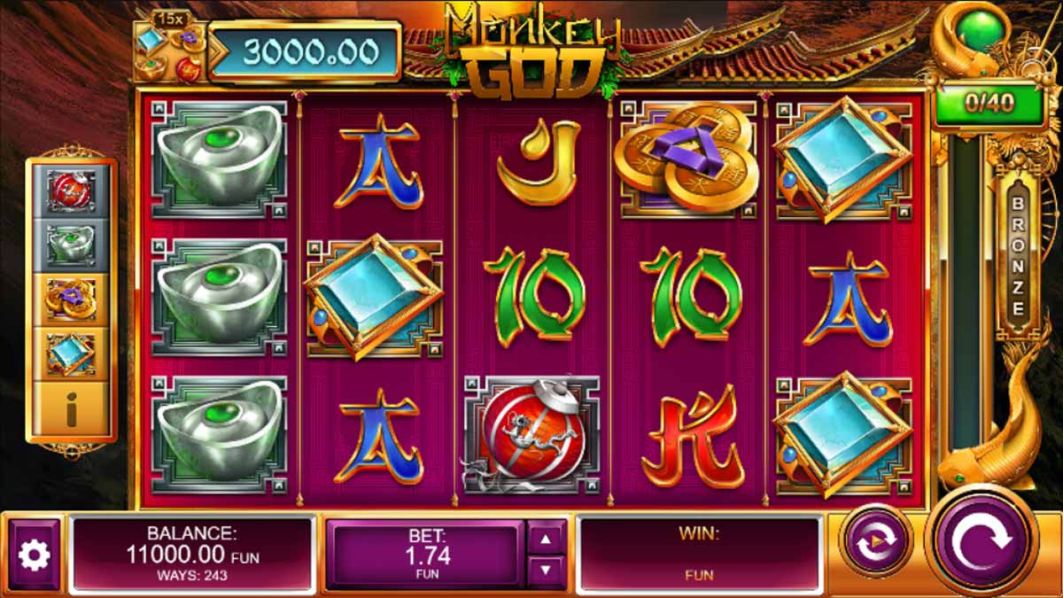 Play Monkey God At Lv Bet Online Casino!