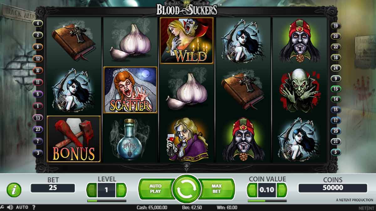 Blood Suckers - Defeat Vampires And Win Today - Play At LV BET