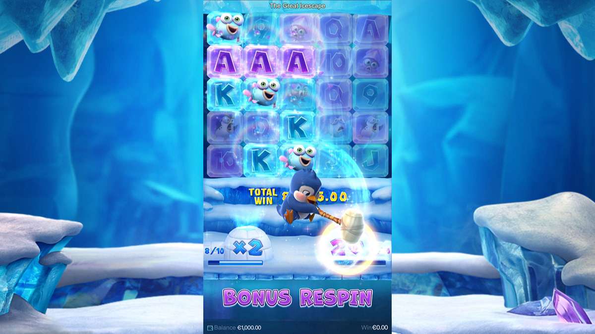 The Great Icescape Slot by Pocket Games Soft