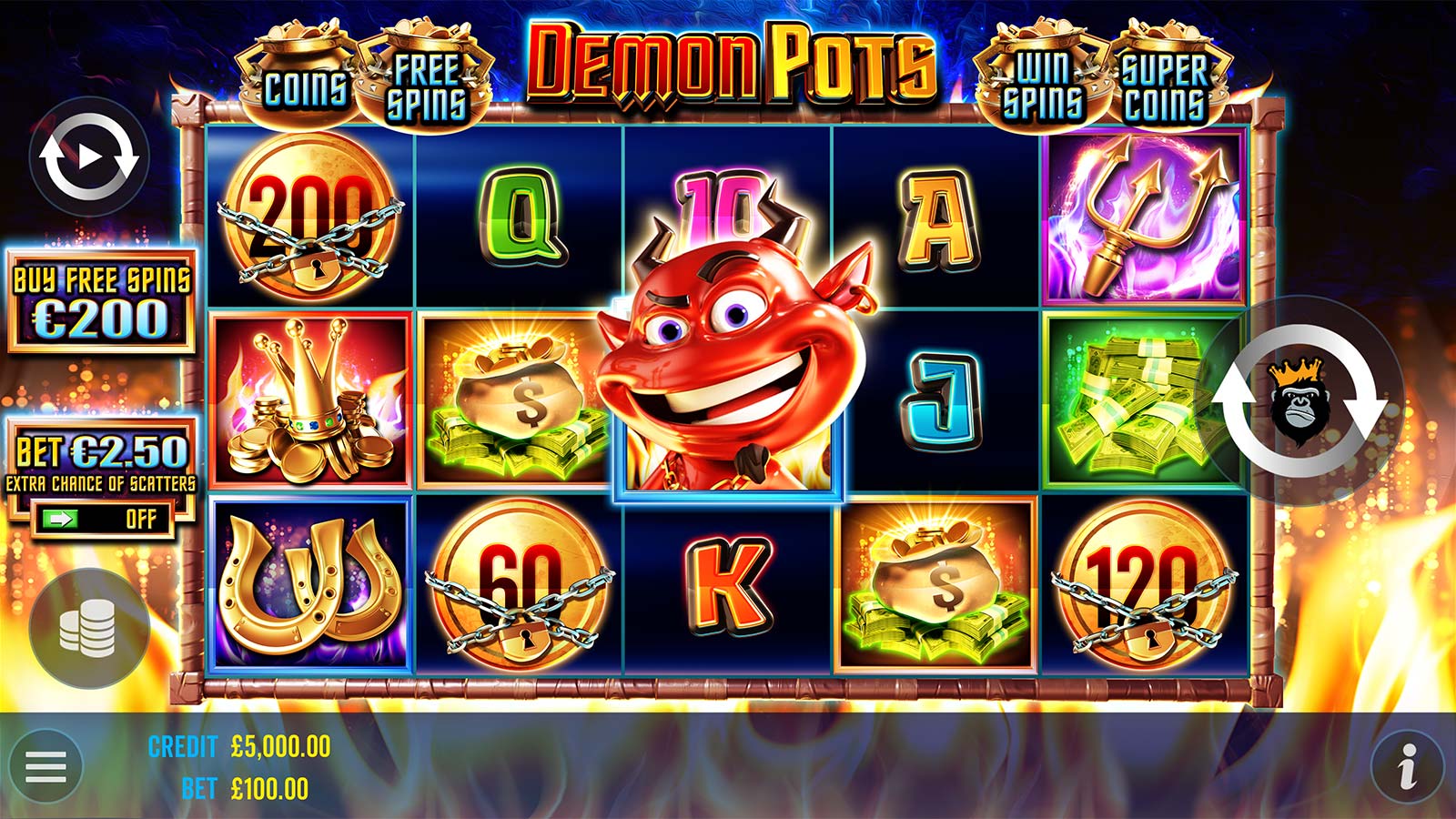 Demon Pots - LVBet.com
