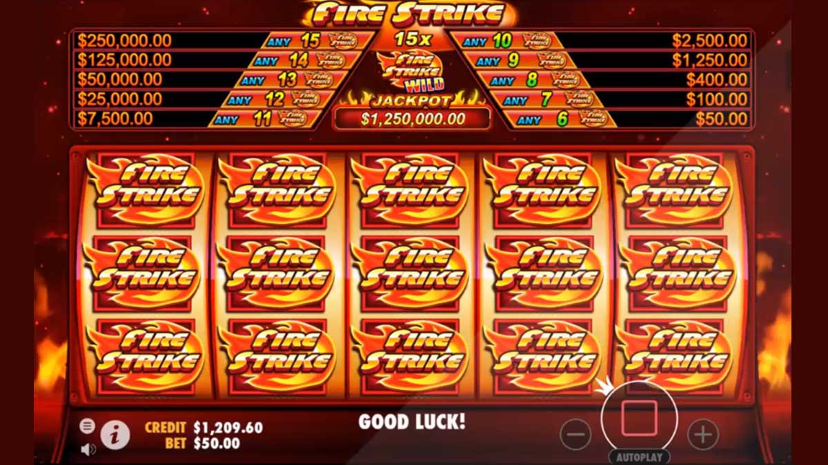 Play Fire Strike and win at LV BET!