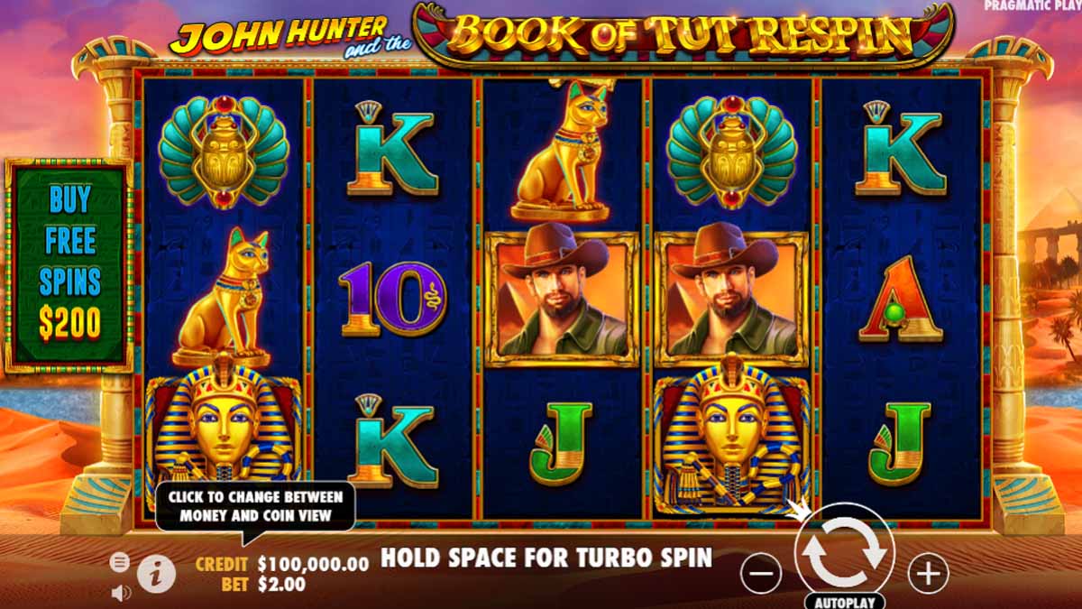 John Hunter and the Book of Tut Respin - LVBet.com