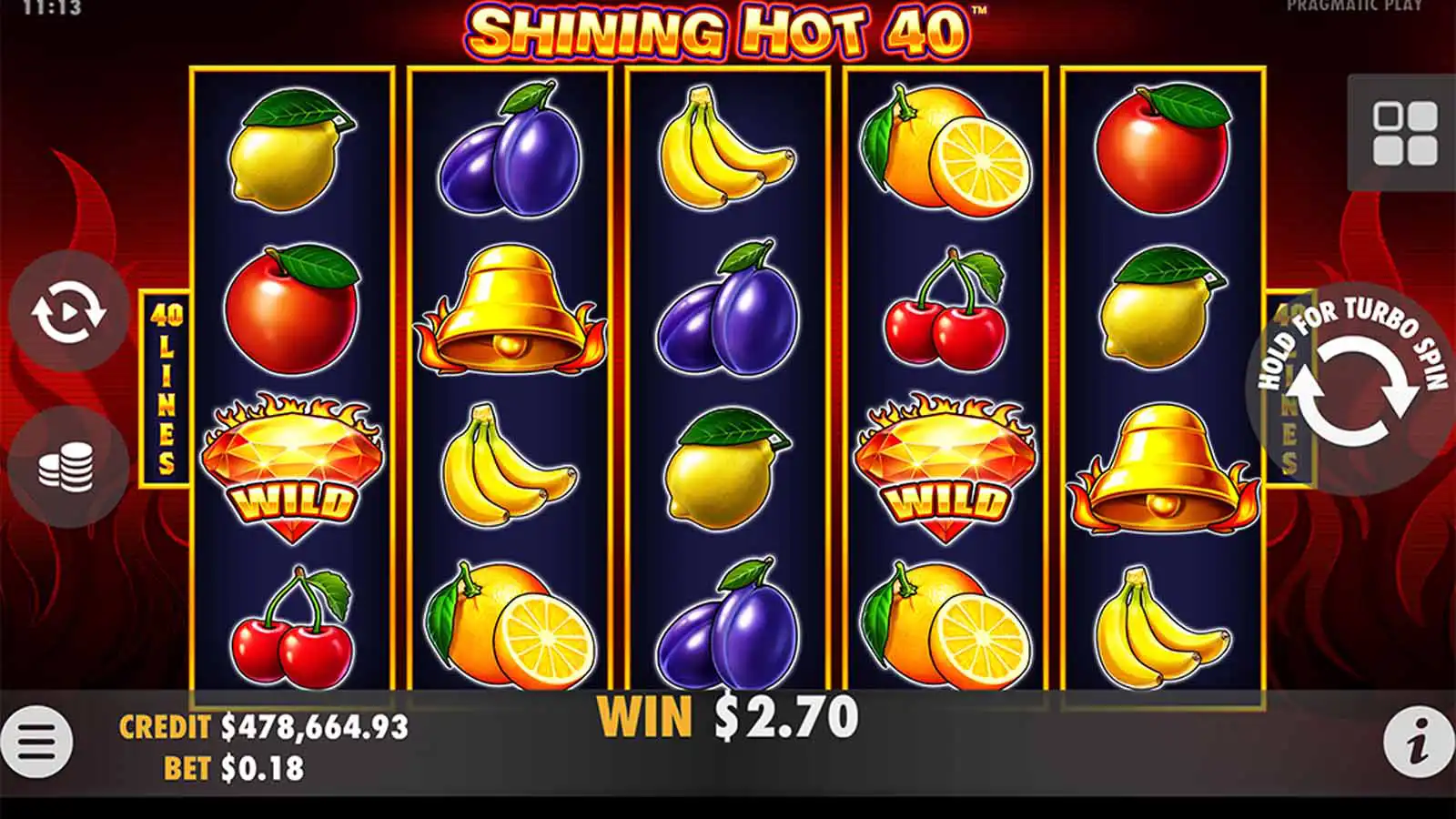 Shining Hot 40 - LVBet.com